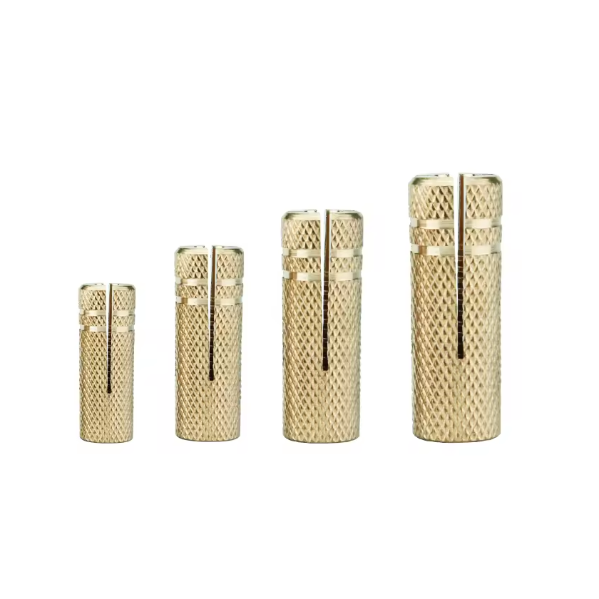 Best Quality M4 - M12 Flat Top Implosion Expansion Screw Brass Drop in Anchor for Sale by Indian Exporters